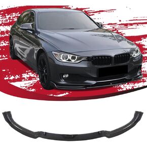 F30 Front Bumper Lip Kit fit for Compatible with 2013-2018 BMW F30 3 Series Base Bumper ABS Coating Bumper Spoiler for 323i 325i 325xi 328i 328i xDrive Base Bumper