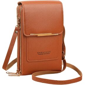 Small Crossbody Cell Phone Bag for Women, Mini Shoulder Purse with Credit Card Slots