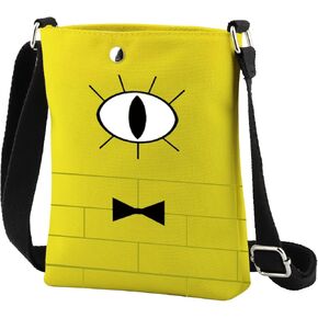 CMNIM BILL Cartoon Crossbody Bag Cartoons Disbors for Bill C Fans Cartoon Cartoon Presh