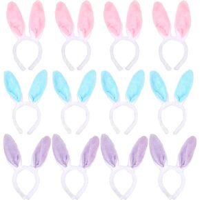 Easter Brunny Ears Ears Excalsions Beadbands for Women ، Bulk White Pink Bunny Costume Advil