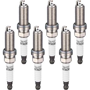 93501 Iridium Spark Plugs 6 Pack - Compatible with Nissan Altima 2007-2018, Murano 2009-2020, Pathfinder Maxima Quest 350Z Compatible with Infiniti QX60, Q50, G25, M35 - Replaces LKAR7BIX-11S