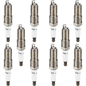 2314 شمعات الإشعال Iridium 10 حزمة - متوافقة مع دودج تشارجر تشالنجر أفنجر جراند كارافان ماغنوم متوافق مع كرايسلر 300 ، رانجلر جراند شيروكي - يحل محل LZTR5AIX13 شرارة