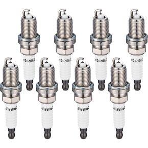 6441 Plugs Iridium Spark Plugs 8 Pack - متوافق مع Jeep Grand Cherokee Commander متوافق مع Dodge RAM 1500 2500 3500 Durango Dakota B1500 B2500 B3500 ، X5 550i 750i - يحل محل ZFR6FIX -11