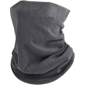 Winter Neck Gaiter Men Fleece Neck Warmer Gaiter Ski Mask Women Face Cover Scarf for Cold Weather Skiing Fishing