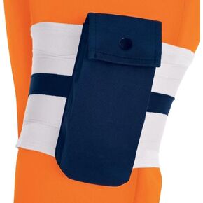 Stylish Dark Blue Naruto Leg Holster Pouch - 3" x 2.5" (1 Pc.) - Durable Canvas Construction, Adjustable Belt Strap - Ideal for Cosplay Enthusiasts and Fans of the Popular Anime Series, Naruto
