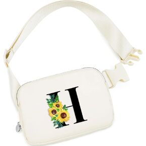 Sunflower Gifts for Women,Teacher Appreciation Gifts for Women,Sunflower Bag,Teacher Christmas Gifts,Teacher Sunflower Birthday Gifts,with Adjustable Strap Fashion Sunflower Gift Bag| Cream,J in Saudi Arabia