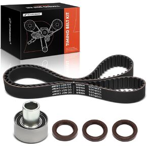 A-Premium Engine Timing Belt Kit متوافق مع Nissan Frontier 1999-2004 ، Pathfinder 1993-2000 ، Maxima D21 1993-1994 ، Xterra 2000-2004 ، Quest 1993-2002 ، Pickup 1995 ، QX4 1997-2000 ، Villager