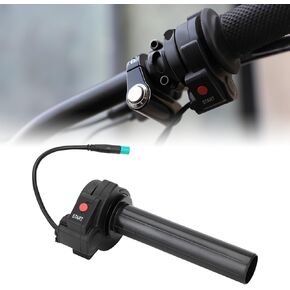 CHENGCHENG Dirt Bike Throttle Twist Grip Throttle Cable Aluminum CNC for Talaria Sting X3 MX3 MX4 Electric Dirt Bike Black