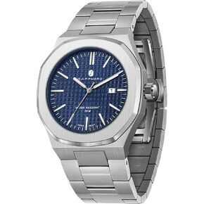 SOPPHERO Mens Watches Stainless Steel Quartz Watch for Men 30M Waterproof Date Clock Fashion Business Wristwatch Gift for Men