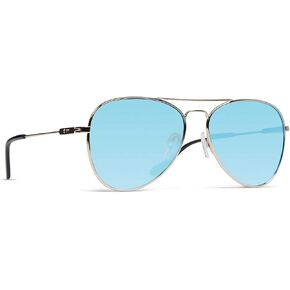 Dot Dash Aerogizmo Adult Sunglasses, Gold Gloss/Blue Chrome One Size