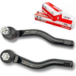 ETS 2Pc Front Outer Tie Rod End Kit ES800474, ES800473 Fits 2007-2014 Ford Edge / 2007-2015 Lincoln MKX - Made in Europe