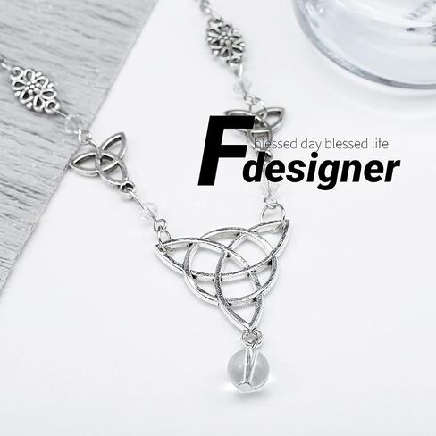 Gothic Head Chain Crystal Pendant Headpieces Gypsy Halloween Hair Pieces Jewelry Boho Hairband for Women and Girls (Silver) in Saudi Arabia