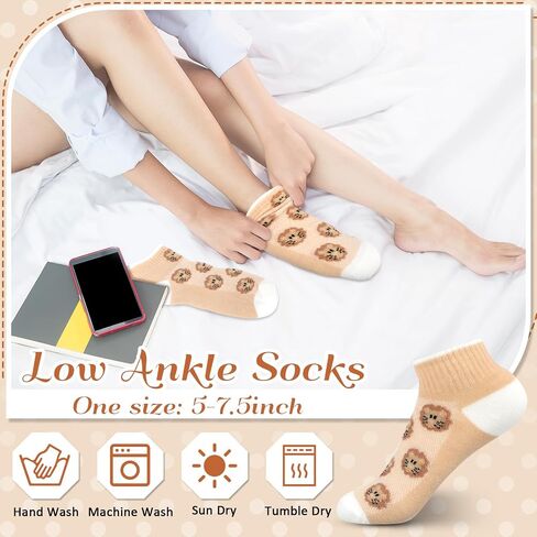 Mumufy 100 أزواج 100 جوارب جماعية على غرار النساء منخفضة الجوارب الكاحل الجزء الأكبر مع أنماط مطرزة لطيفة لا إظهار جورب رفيع رفيع المستحسن للتمرينات الترفيهية الجري ، والسيدات بلا مأوى. in Saudi Arabia