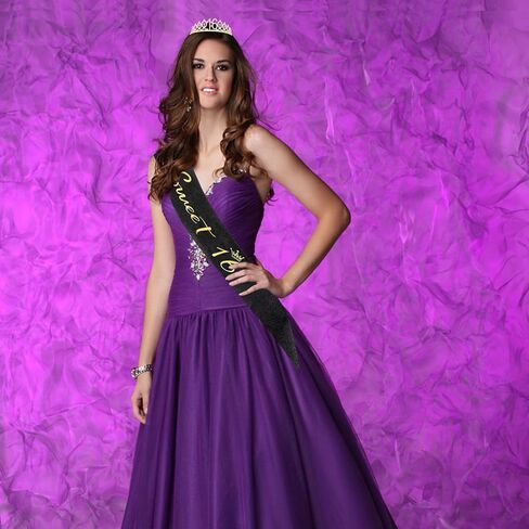 YARIEW Purple Crown + 70th Celebration Sash, Pearl Pin, and Party Favor Gift Set in Saudi Arabia