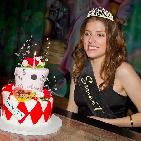 YARIEW Purple Crown + 70th Celebration Sash, Pearl Pin, and Party Favor Gift Set in Saudi Arabia