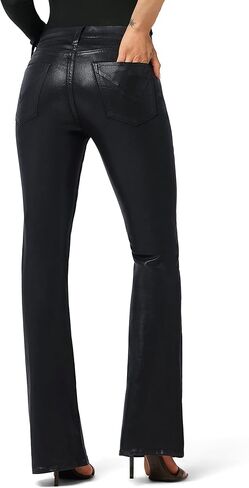HUDSON Women's Beth Mid Rise Baby Bootcut Jean with Back Flap Pockets in Kuwait