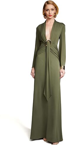 HALSTON Women's Ahano Gown in Jersey in Saudi Arabia