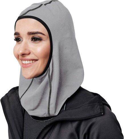 TheHijabStore.com Women's Pro Sports Hijab Scarf Instant 1 Piece Mesh Jersey Head Scarves Headwear in Kuwait
