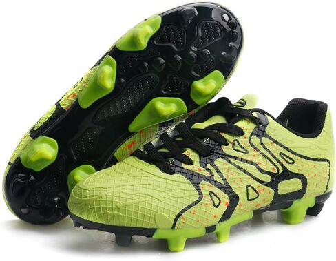 Kids Soccer Cleats Outdoor FG/AG Football Shoes Firm/Artificial Ground Little/Big Boys Girls in Kuwait