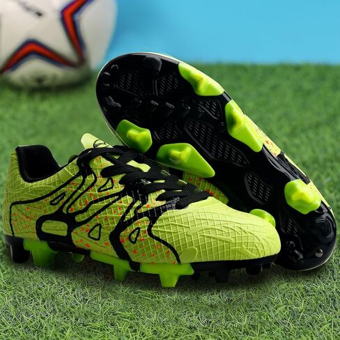 Kids Soccer Cleats Outdoor FG/AG Football Shoes Firm/Artificial Ground Little/Big Boys Girls in Kuwait