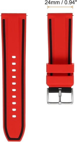 Harfington Silicone Watch Bands Width Soft Quick Quick Frear Bands for Men Women in Kuwait