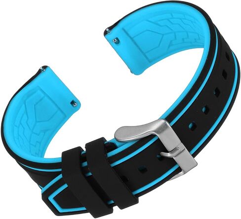 Harfington Silicone Watch Bands Width Soft Quick Quick Frear Bands for Men Women in Kuwait