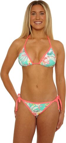 Salt Life Women's Biscayne Tie Side Bikini Bottom, Cheeky Coverage, Swimwear Separates in Saudi Arabia