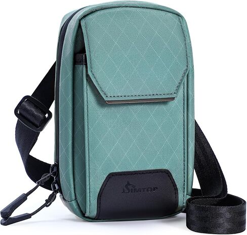 Crossbody Bags for Women Cell Phone Crossbody Wallet Purses Nylon Diamond Quilted Fabric Shoulder Strap Waterproof Zipper in Saudi Arabia