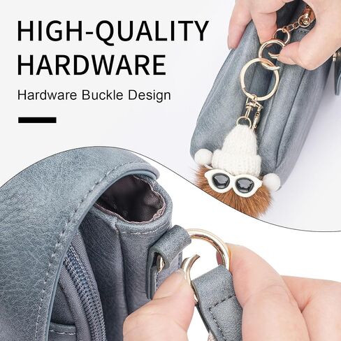APHISON Small Crossbody Bags for Women Trendy, Leather Phone Wallet Purses Handbags Card Slots with Adjustable Guitar Strap in Saudi Arabia