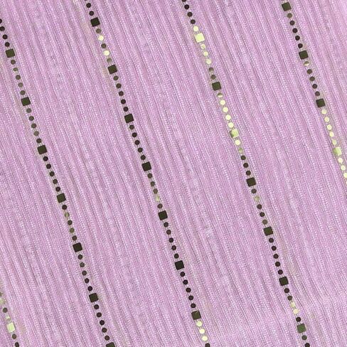 CTM Women's Sheer Sparkling Metallic Stripe Lightweight Scarf in Kuwait