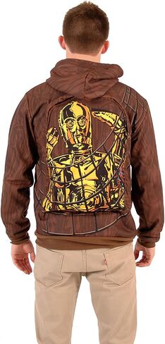STAR WARS Chewbacca & Threepio Fleece Zip Hoodie and Backpack in Saudi Arabia