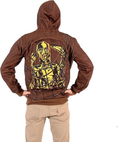 STAR WARS Chewbacca & Threepio Fleece Zip Hoodie and Backpack in Saudi Arabia