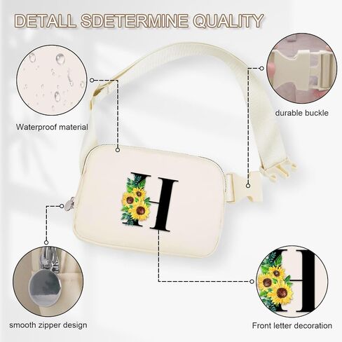 Sunflower Gifts for Women,Teacher Appreciation Gifts for Women,Sunflower Bag,Teacher Christmas Gifts,Teacher Sunflower Birthday Gifts,with Adjustable Strap Fashion Sunflower Gift Bag| Cream,J in Saudi Arabia