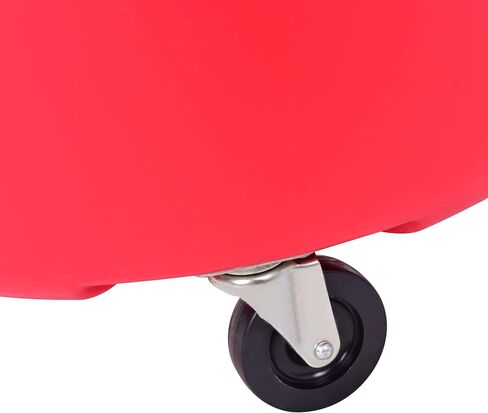 5 Gallon Portable Oil Lift Drain, Steel Oil Drain, Adjustable Height Waster Oil Drain for Changing car and Truck Motor Oil, Red in Saudi Arabia