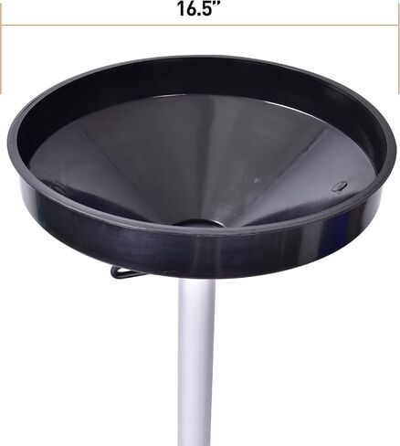 5 Gallon Portable Oil Lift Drain, Steel Oil Drain, Adjustable Height Waster Oil Drain for Changing car and Truck Motor Oil, Red in Saudi Arabia