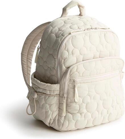 Vera Bradley Women's Disney Featherweight Bancroft Backpack, Pumice Stone, One Size in Saudi Arabia