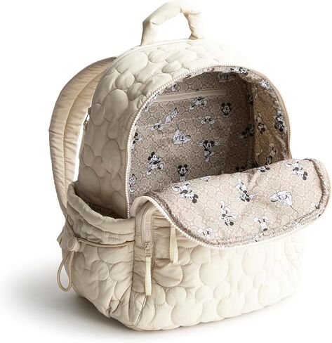 Vera Bradley Women's Disney Featherweight Bancroft Backpack, Pumice Stone, One Size in Saudi Arabia