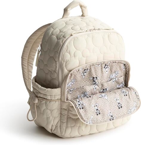 Vera Bradley Women's Disney Featherweight Bancroft Backpack, Pumice Stone, One Size in Saudi Arabia