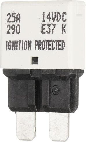 DMiotech Automatic Mini Reset Fuse, 14V DC 3A ATC/ATO Auto Circuit Breaker Reset Fuses Low Profile Blade Fuses for Car Truck SUV Marine Boat Motorcycle, Purple in Kuwait