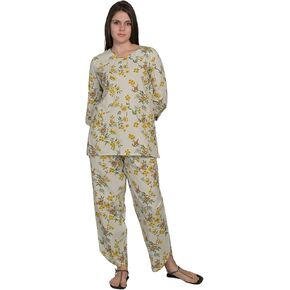 مجموعة أدوات الطباعة النسائية للنساء | ملابس أنيقة من قطعتين مع TUNIC TOP والسراويل المطابقة | ارتداء عارضة ، والسفر