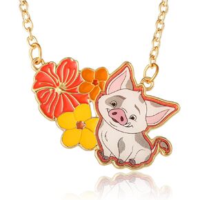 Moana Necklace for Women 16"+3.25" Official License, Fashion Moana 2 Necklace, Disney Jewelry for Women