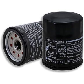 M1-110A Extended Performance Oil Filter Compatible with Nissan Honda Mazda Infiniti Kia Acura Replaces M1-110 (1 pcs)