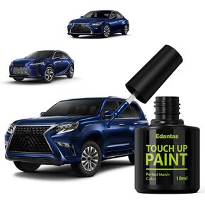 8x1 Ultrasonic Blue Touch Up Paint لسيارات لكزس ، مجموعة إصلاح خدش الطلاء التلقائي المحترفة ، والدهانات التي تتوافق مع NX/ES/IS/LC/UX/RC