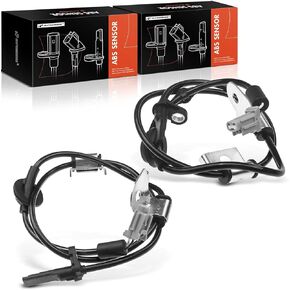 A-Premium ABS Wheel Speed Sensor Compatible with Subaru Models - Outback 2007-2009, Legacy 2007-2009 - Front Driver and Passenger Side, 2-PC Set, Replace# 27540AG11A, 27540AG11B