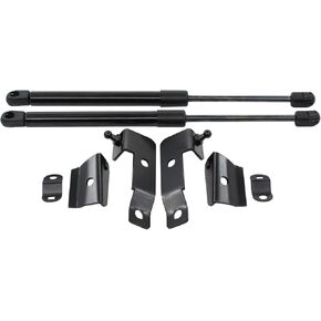 APPERIANPAR 2PCS طقم دعم رفع الغطاء الأيسر واليمين لـ Frontier Navara Pathfinder Xterra 2004-2018