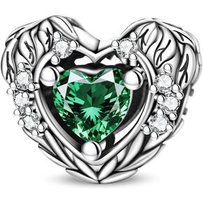Heart Charms Fit Pandora Bracelets Necklace Silver Pendant Bead for Women Valentine's Day Mother's Day Christmas Birthday Jewelry Gifts