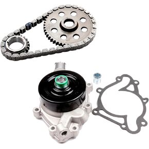 SCITOO Engine Timing Chain Kit with Water Pump - 9-3089 AW7160 Fit For Dodge Ram 2500 Van Dakota Ram 1500 Van B1500 B2500 B150 W150 D150 D250 Durango B3500 Ram 2500 Ram 3500 B350 W250 3.9L 5.9L 5.2L