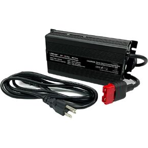 24 Volt 15 Amp Battery Charger for 24V Floor Scrubber Sweepers - Tennant T2,T3, T5, T7, T300, 1610; Clarke Focus II, Encore S20; Nobles SS3, SS5 Speed Scrub Ride