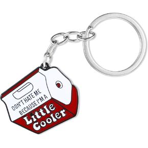Cool Keychains for Guys, Cute Funny Keychains for Women Men Gift for Charms Car Key Holder Handbags Valentine's Day Birthday Anniversary Thanksgiving Graduation