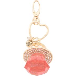Betsey Johnson Pink Ring Pop Keychain Handbag Charm